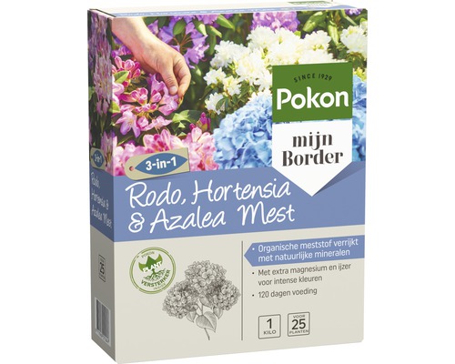 Pokon Rodo Hortensia en Azalea meststof verpakking