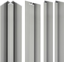 SCHULTE Profielset t.b.v. douche achterwanden 210 cm aluminium