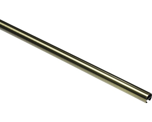 GARDINIA Memphis gordijnroede met binnenloop messing ø 16 mm 160 cm Metalen railprofiel