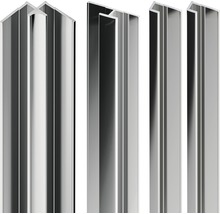 Diverse aluminium profielen in detail