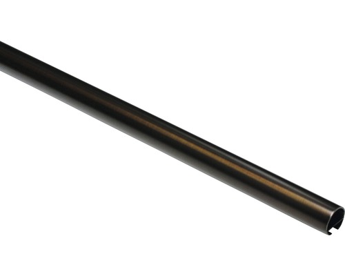 GARDINIA Chicago gordijnroede met binnenloop brons ø 20 mm 240 cm Metalen gordijnroede