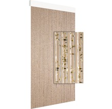 Decoratieve sjaals met streepmotief en gouden accenten