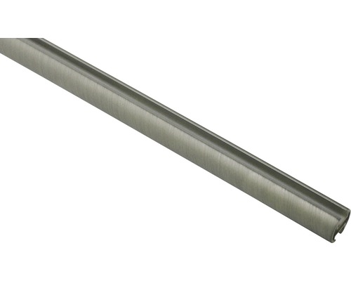 GARDINIA Kira gordijnroede met binnenloop zilver ø 19 mm 200 cm Decoratief profiel van metaal