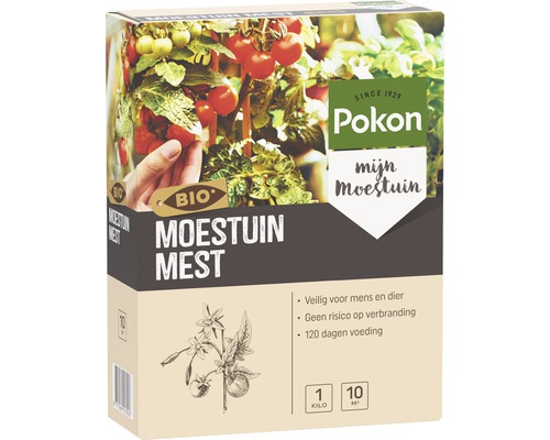 Pokon Mijn Moestuin mest, verpakking van 1 kg