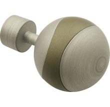 GARDINIA Kira eindknop orbit zilver ø 19 mm 2 stuks