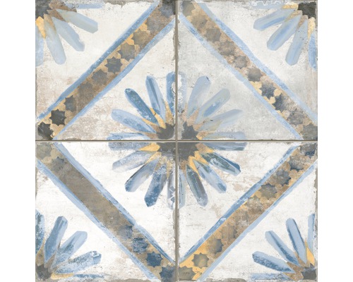 Wand- en vloertegel Marrakech Blauw 45x45 cm