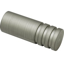 GARDINIA Kira eindknop cilinder zilver ø 19 mm 2 stuks