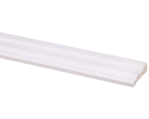 Deurlijst architraaf grenen gegrond (l x b x d) 2700 x 57 x 15 mm Houten plint