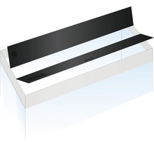 JUWEL Aquariumkap t.b.v. Lido 120 L, zwart 2-delig
