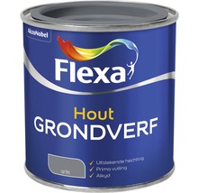 FLEXA Grondverf hout alkyd grijs 250 ml