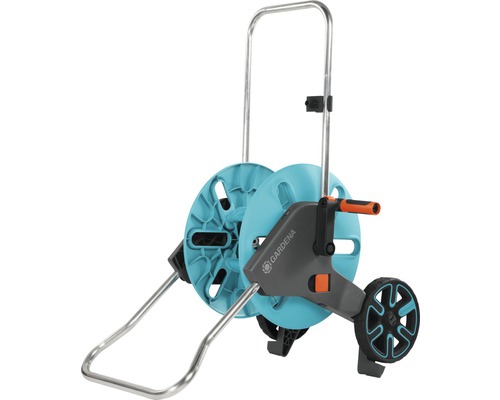 Gardena slangwagen met wielen en handzwengel