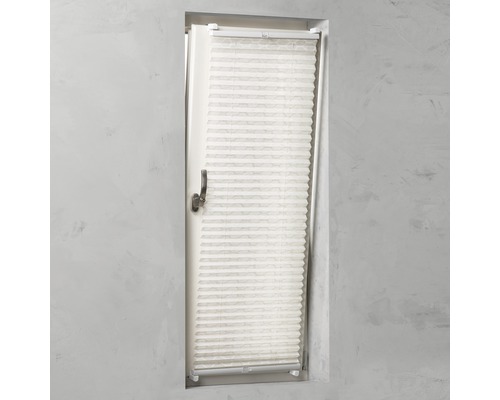 Plisségordijn in raamkozijn