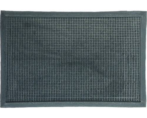 Deurmat rubber noppen zwart 40x60 cm