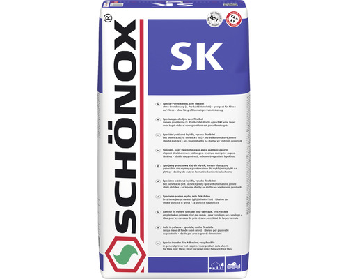 SCHÖNOX SK Speciale tegelpoederlijm 5 kg SCHÖNOX SK Speciale tegelpoederlijm 5 kg