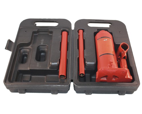 Hydraulische krik in gereedschapskoffer