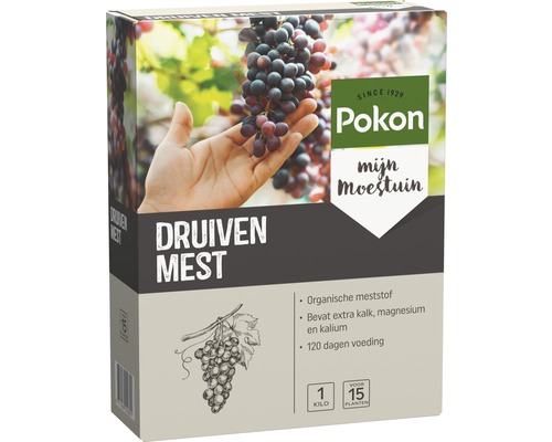 Pokon meststof voor druiven, 1 kilogram, geschikt voor maximaal 15 planten