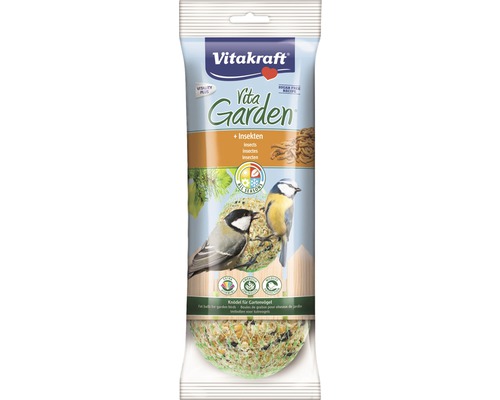 VITAKRAFT VitaGarden Vetbol insect 90 g 4 st. Verpakking Vita Kraft Vita Garden vogelvoer voor tuinvogels
