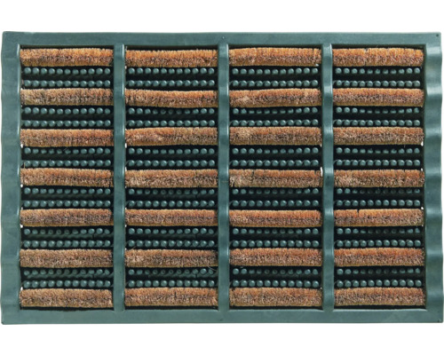 Deurmat van rubber en kokosvezel