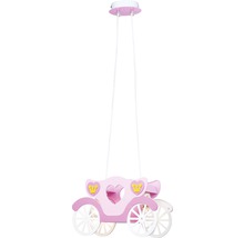Hanglamp voor de kinderkamer in de vorm van een koets