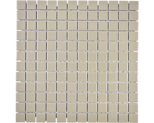 Mozaïektegel keramisch CG 194 uni bruin mat 30x30 cm Mozaïektegels met vierkante elementen