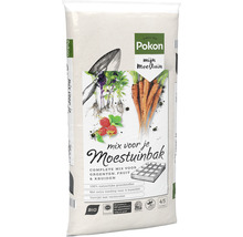 Pokon potgrond voor groenten, fruit en kruiden in een zak van 45 liter