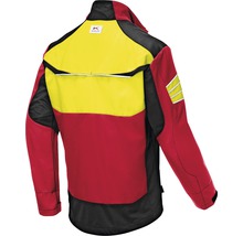 KÜBLER Forest Ultrashell jack rood/geel maat M