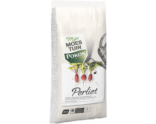 Pokon Perliet potgrond in een zak van 6 liter