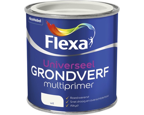 FLEXA Grondverf universeel wit 250 ml
