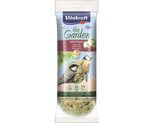 VITAKRAFT VitaGarden Vetbol appel/rozijn 90 g 4 st. Vitakraft Vita Garden vetbollen voor tuinvogels met appel en rozijnen