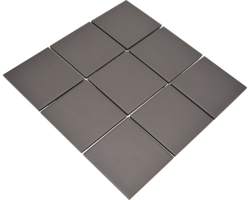 Mozaïektegel keramisch CU 922 zwart 29,25x29,25 cm antislip