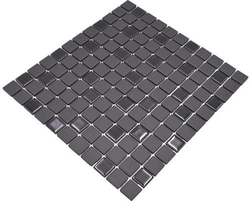 Keramisch mozaïek CU G70 zwart 32,7x30,2 cm