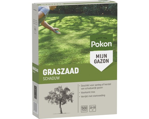 Pokon Graszaad Schaduw voor schaduwrijke gazons