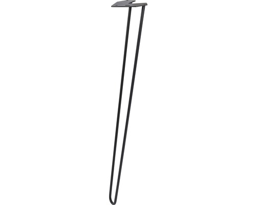 Stalen tafelpoten met haarspeld ontwerp