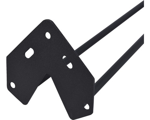 Metalen tafelpoten met montageplaat