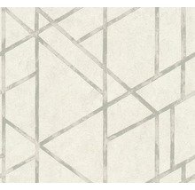 Behang met geometrisch lijnenpatroon