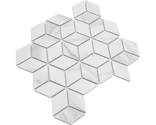 Mozaïektegel met kubuspatroon voor wand en vloer