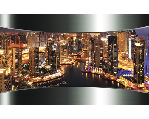 Fotobehang papier Skyline Dubai 254x184 cm
