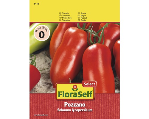 FLORASELF® Tomaat Pozzana San Marzano groentezaden