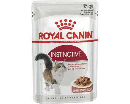 ROYAL CANIN Kattenvoer Instinctive in saus 85 gr ROYAL CANIN Kattenvoer Instinctive in saus 85 gr