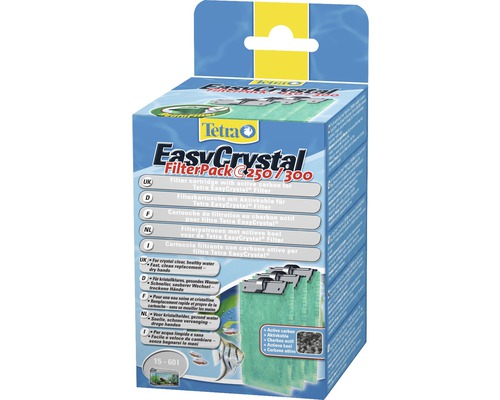Tetra EasyCrystal Filterpack C250 of C300 met actieve kool