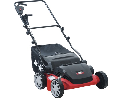 Elektrische verticuteermachine met opvangzak