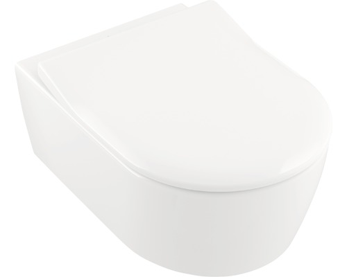 VILLEROY & BOCH Spoelrandloos toilet Avento incl. softclose wc-bril met quick-release