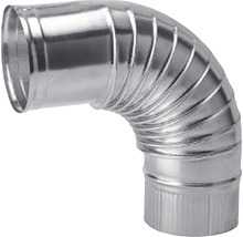 90 graden metalen bochtstuk voor ventilatiesystemen