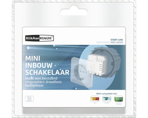 KlikAan KlikUit Mini-inbouwschakelaar verpakking