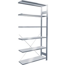SCHULTE Kantoorstelling aanbouw MULTIplus85 200x100x30 cm verzinkt