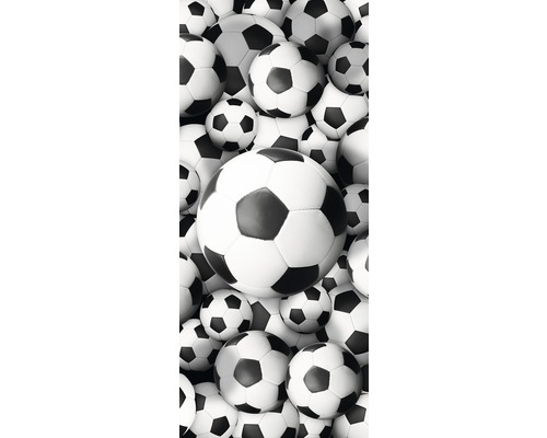 Deursticker Voetbal 91x211 cm