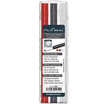 Pica Big Dry Reserve vullingen, 12 stuks, in rood, grijs en wit