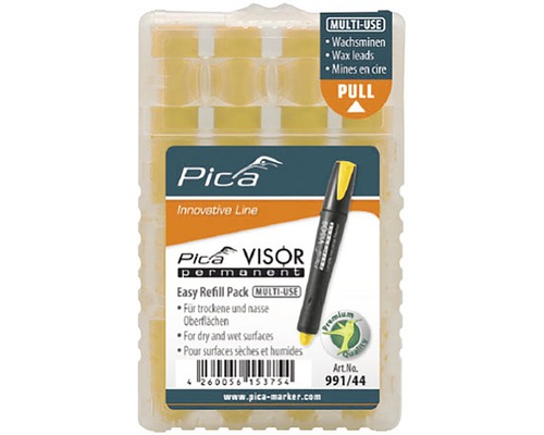 PICA 990/44 Visor Permanent marker navulling geel