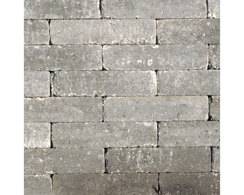 EXCLUTON Betonklinker Abbeystones waalformaat grijs/zwart, 20x5x7 cm-0