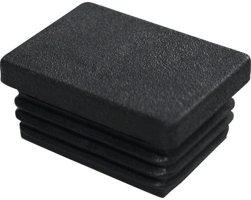 DRESSELHAUS Afdekdop voor rechthoekige buis 40x30 mm kunststof zwart, 20 stuks